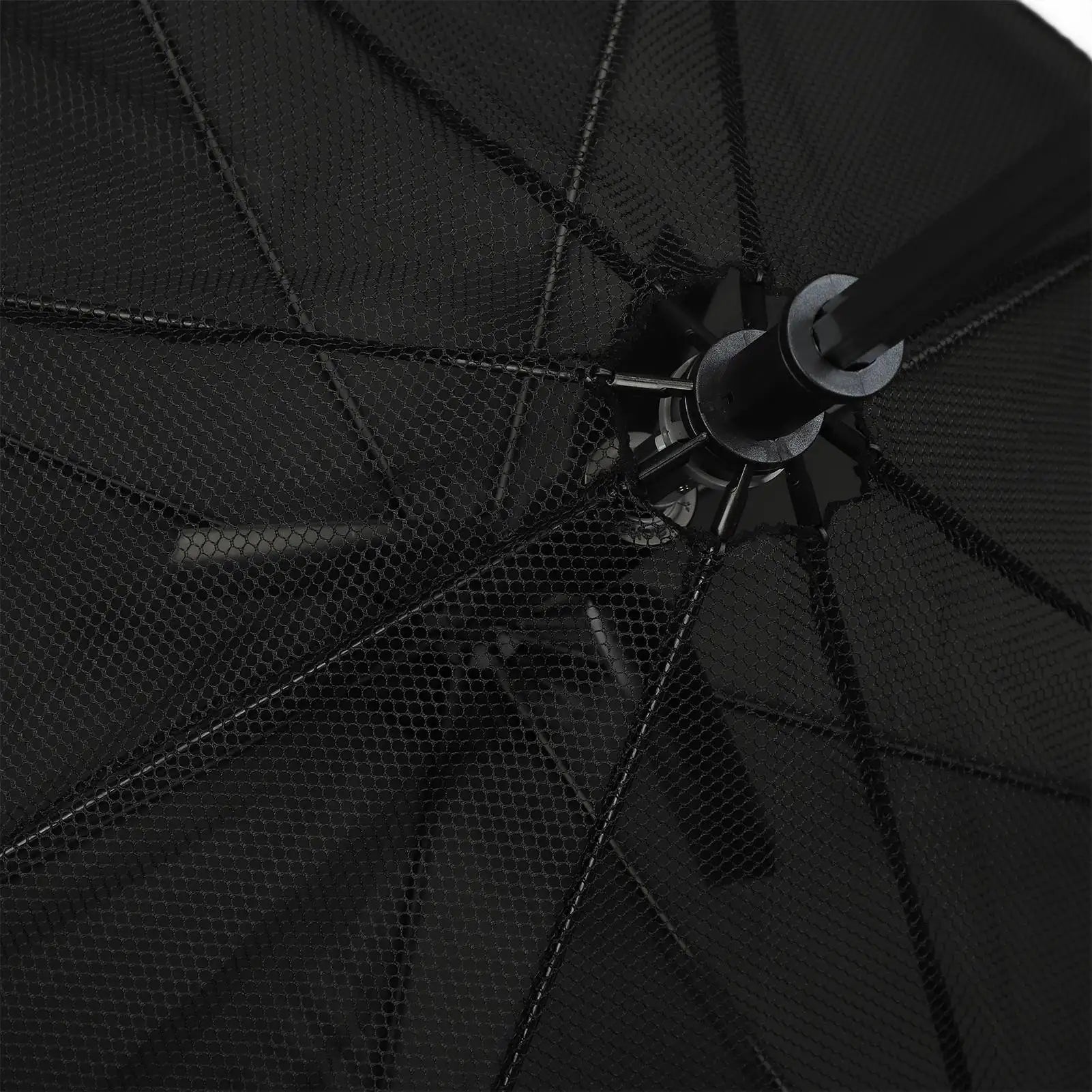 Sun Umbrella with Fan and Sprayer 8 Ribs Portable 3 in 1 UV Blocking Umbrella for Outdoor Summer Umbrella with Fan and