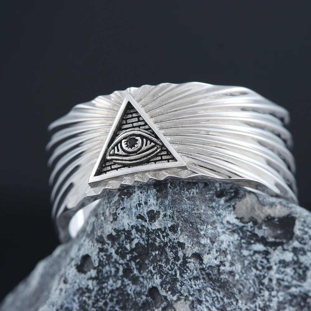 All-Seeing Eye Ring — 925 Silver
