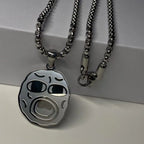 High-quality Stainless Steel Fashionable and Quirky Pendant Necklace for Men, a Hip-Hop Style Personalized Necklace