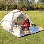Waterproof Foam Foil Camping Mat EVA Aluminum Insulation Moisture-proof Picnic Pad Portable Beach Tent Floor Camping