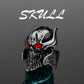 Stainless Steel Ring Domineering Wolf Tooth Armor Men's High Quality Fashion Biker Red Eye Hell Devil Ring Jewelry