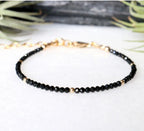Black Tourmaline Empath Protection Bracelet for Women