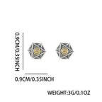 Stainless Steel Magnetic Stud Earrings Minimal