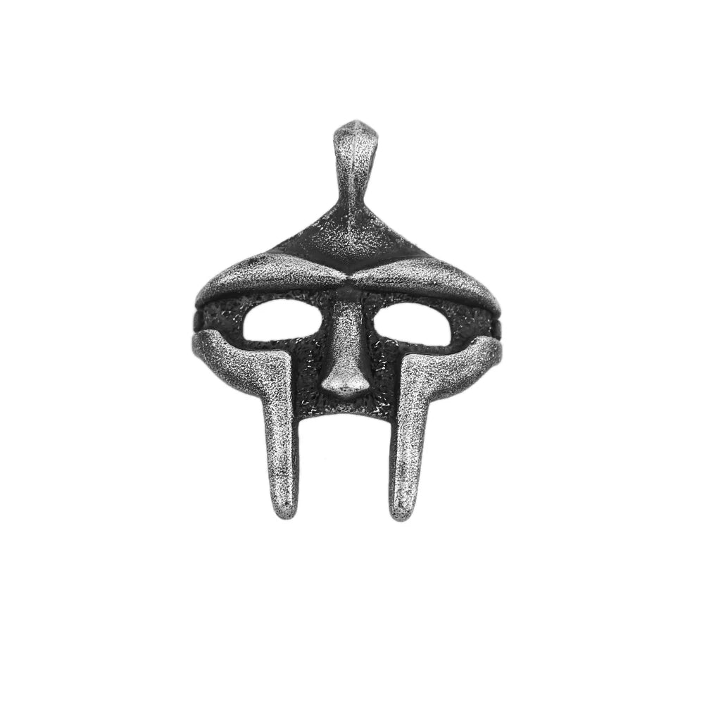 MF Doom Pharaoh Mask Pendant — Stainless