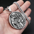 Anubis God of Death Pendant — Stainless