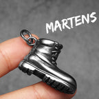 Martin Boots Men Necklaces With Pendant Stainless Steel New In Jewelry For Male Women Punk Hip Hop Accessories Gifts