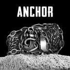 Anchor Sailor Ring — Stainless Steel