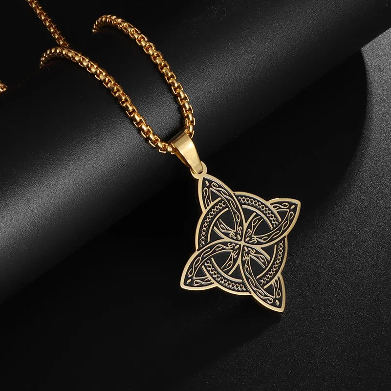 Orthodox Cross Stainless Steel Pendant Necklace