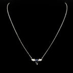 925 Silver Bat Wing Pendant — Silver