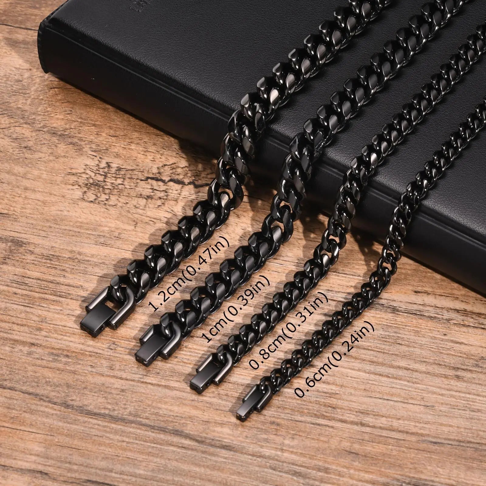 Cuban Curb Chain Bracelet 12mm — Stainless Steel