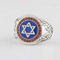Star of David Ring — 925 Silver