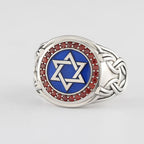 Star of David Ring — 925 Silver