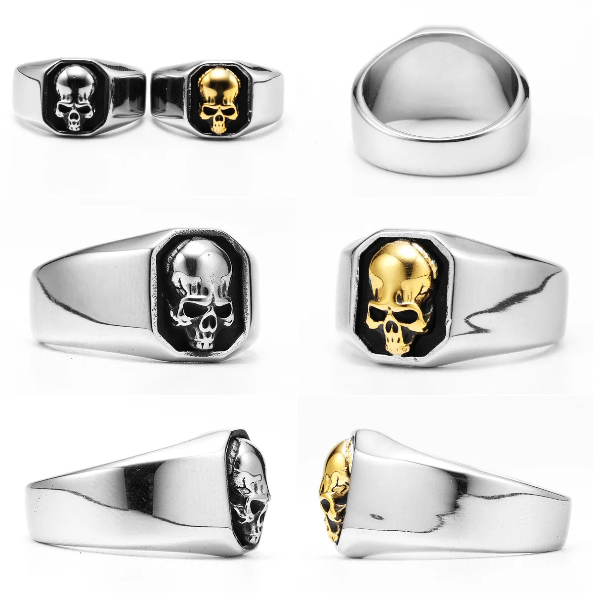 Skull Ring — Stainless Steel
