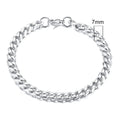 Miami Cuban Link Bracelet — Stainless Steel