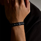 Viking Compass Silicone Bracelet 12mm