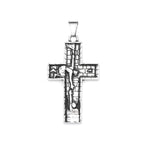 Jesus Cross Pendant — Stainless Steel
