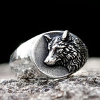 2023 NEW Men's 316L Stainless Steel Viking Nordic Wolf Of Thor High Quality Jewelry Ring Free Shipping