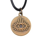 Eye of Horus Pendant Necklace — Egyptian Protection Amulet