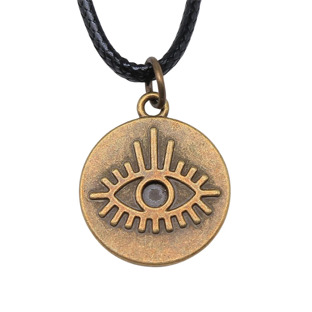 Eye of Horus Pendant Necklace — Egyptian Protection Amulet