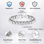 Heavy Bike Link Chain Bracelet — Stainless Steel