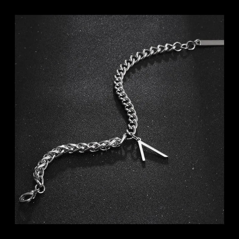 Minimal Bar Bracelet — Stainless Steel