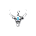 Bull Head Steel Pendant Vintage Punk Zodiac