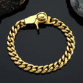 Cuban Bracelet Stainless Steel Polished