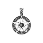 Fashion Vintage Hexagram Pendant Necklaces For Man Women Stainless Steel Star Of David Necklace Amulet Jewelry Gift
