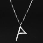Viking Rune Layering Necklace — Minimal