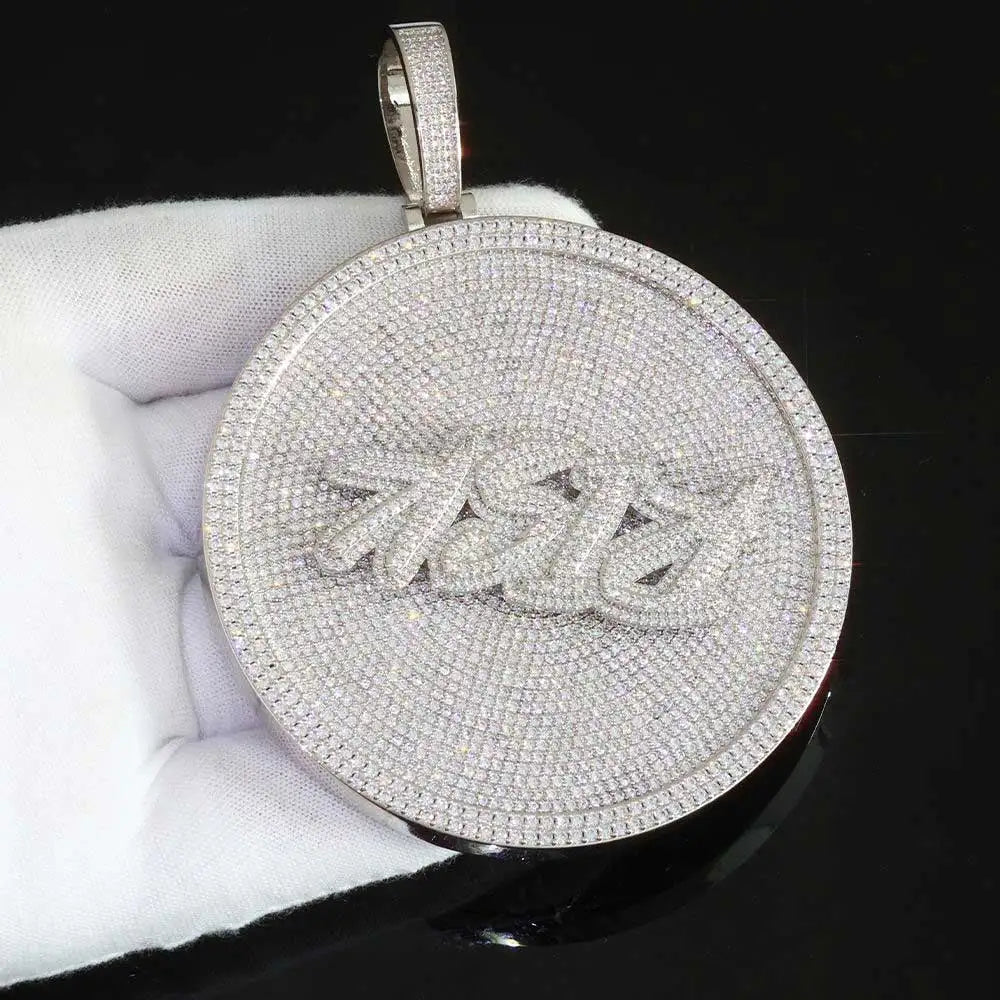 VVS Moissanite Rotating Pendant