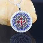 Knights Templar Cross Pendant — 925 Silver