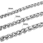 Classic Cuban Curb Link Bracelet — Stainless Steel