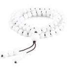 108 Black Lava Onyx Stone Beaded Prayer Bracelet & Necklace For Men Women 6mm Natural Stone Bracelet Charm Jewelry Gift