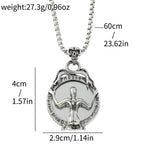 Gothic Skull Pendant Necklace