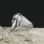 Gothic Beast Teeth Ring — Stainless Steel