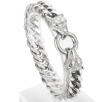 Gothic Wolf Head Stainless Steel Men's Bracelet 4 Color Available Unique Masculine Jewelry Gifts for Party
