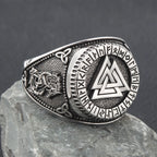 Viking Nordic Ring — 925 Silver