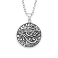 Horus Eye Steel Pendant 316L Ancient Egyptian