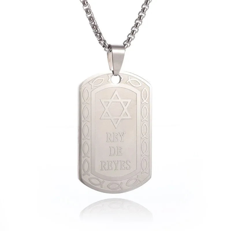 Flower of Life Chakra Spirituality Stainless Steel Necklace Archangel Sacred Geometry Metatron Necklace Pendant Solomon Jewelry