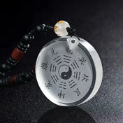 Yin Yang Taiji Bagua Pendant Necklace — Chinese Lucky Amulet