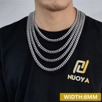 Stainless Steel Cuban Chain Necklace Miami