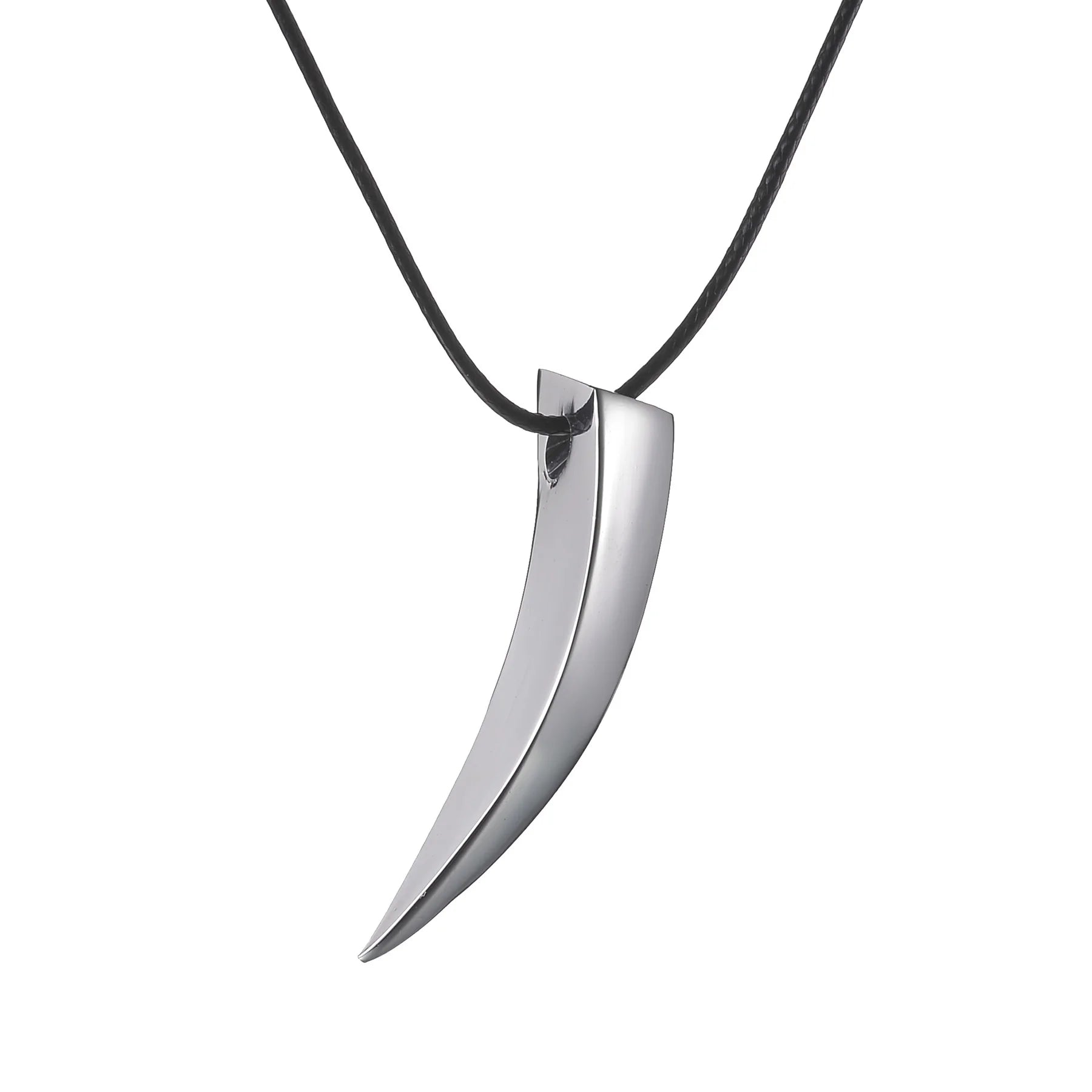 Wolf Stainless Steel Pendant Necklace
