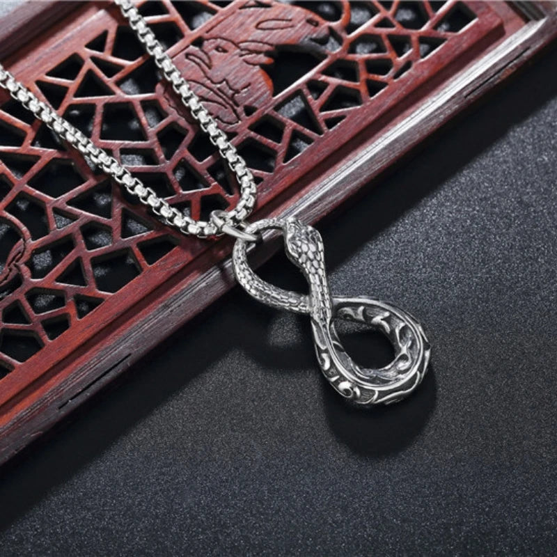 Gothic Cross Steel Pendant European American Retro