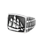 Fashion Punk Vintage Skull Ring Stainless Steel Gothic Biker Ring For Men Women Unique Viking Amulet Jewelry Gift
