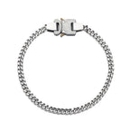 Hip-hop Functional Buckle Thick Chain Metal Lock Necklace Bracelet Personality Street Men and Women Accessories Gift