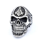 Multi Style Gothic Skull Rings Stainless Steel Fashion Personality Hip-hop Men Ring Biker Party Charm Jewelry Gift