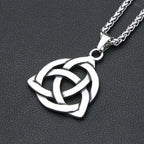 Triquetra Trinity Knot Pendant — Stainless