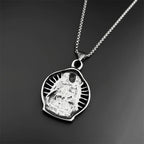 Buddhist Silver Pendant Amitabha Buddha Maitreya