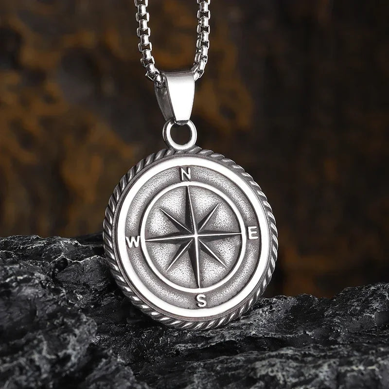 Hebrew Pentagram Star Pendant Necklace — Amulet
