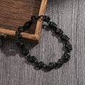 Fashion Punk Retro Skull Bracelet Gothic Dark Style Bold and Versatile Unisex Halloween Wristband
